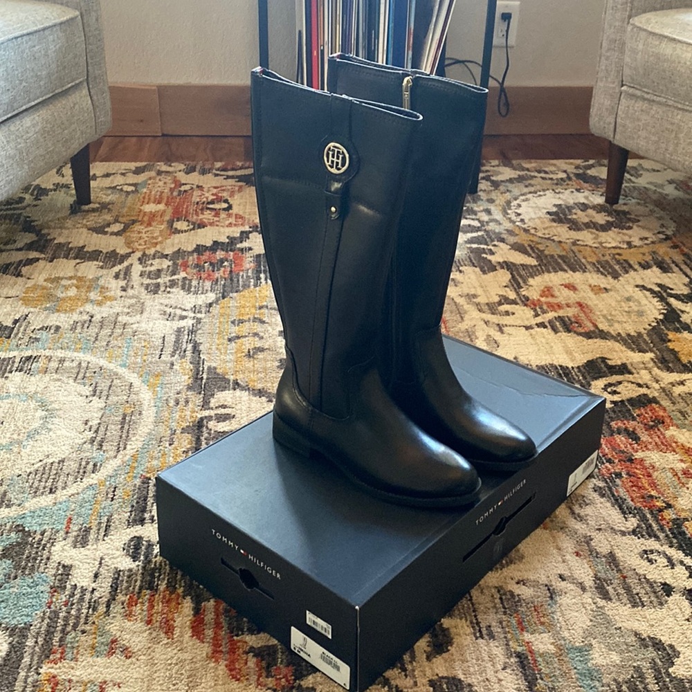Tommy Hilfiger Imina black boots